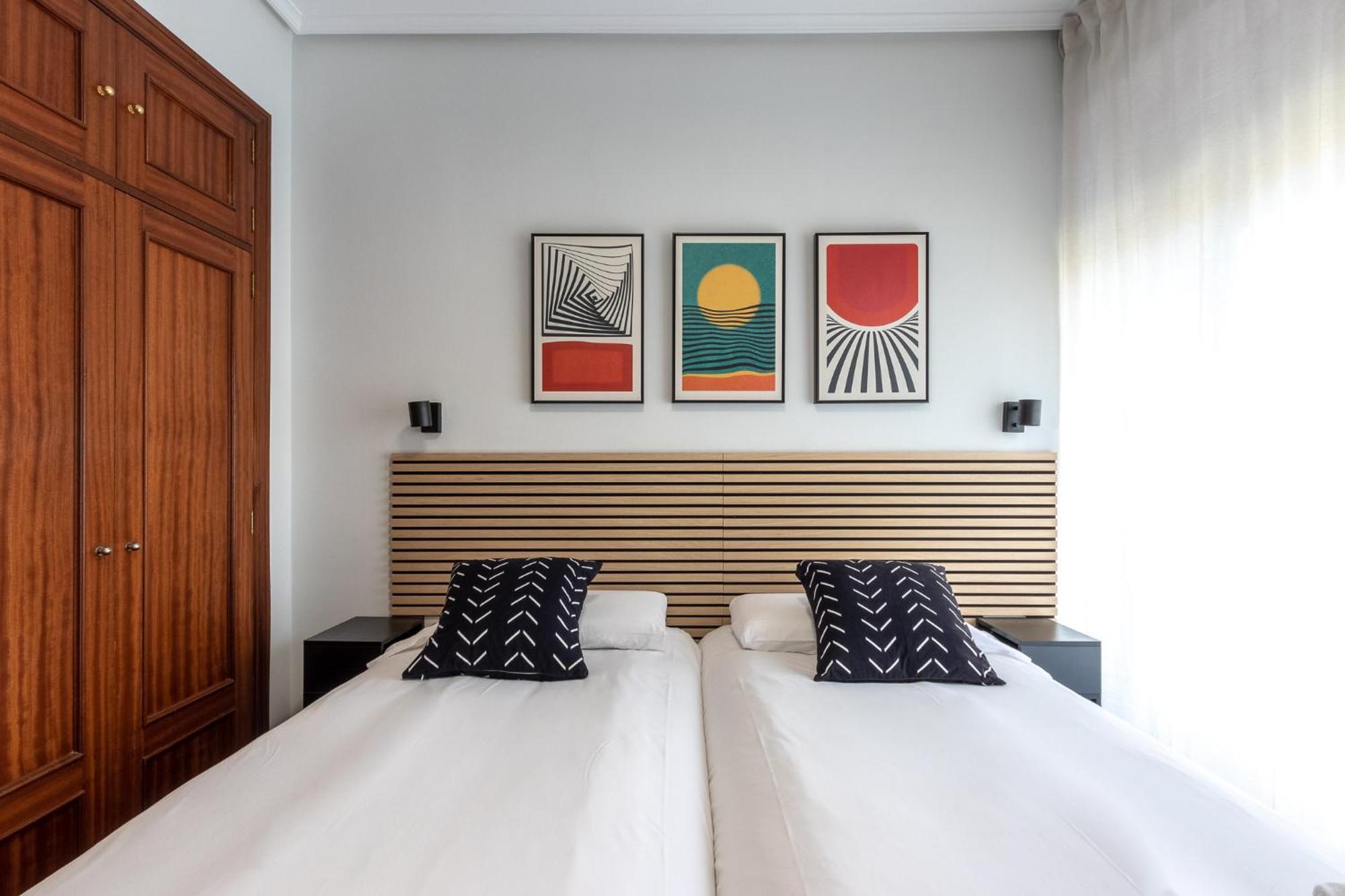 Apartamento Moderno Y Acogedor En El Corazon De Bilbao