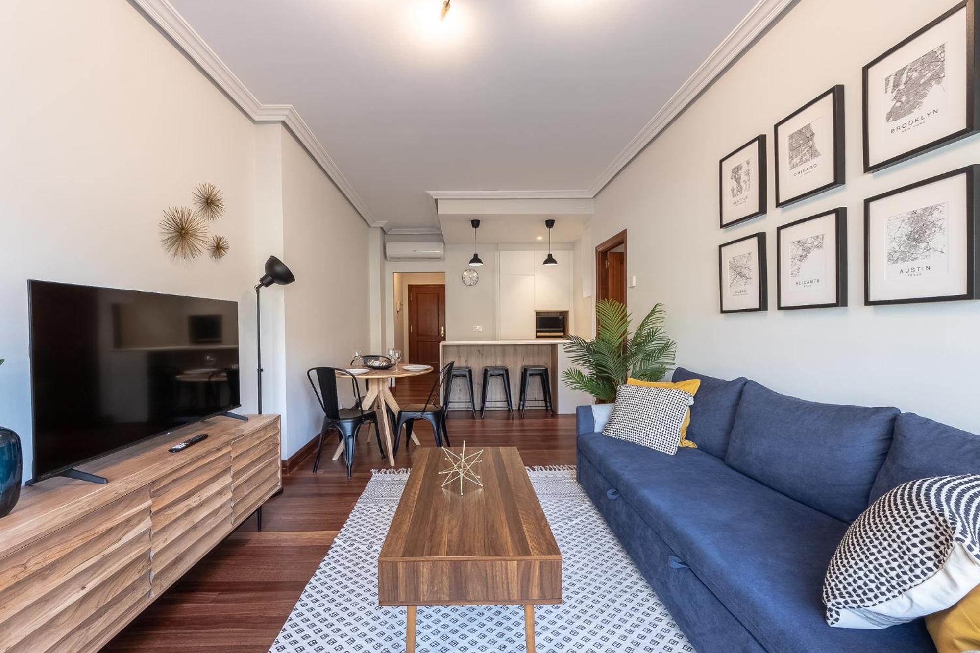 Moderno Y Acogedor En El Corazon De Apartamento *