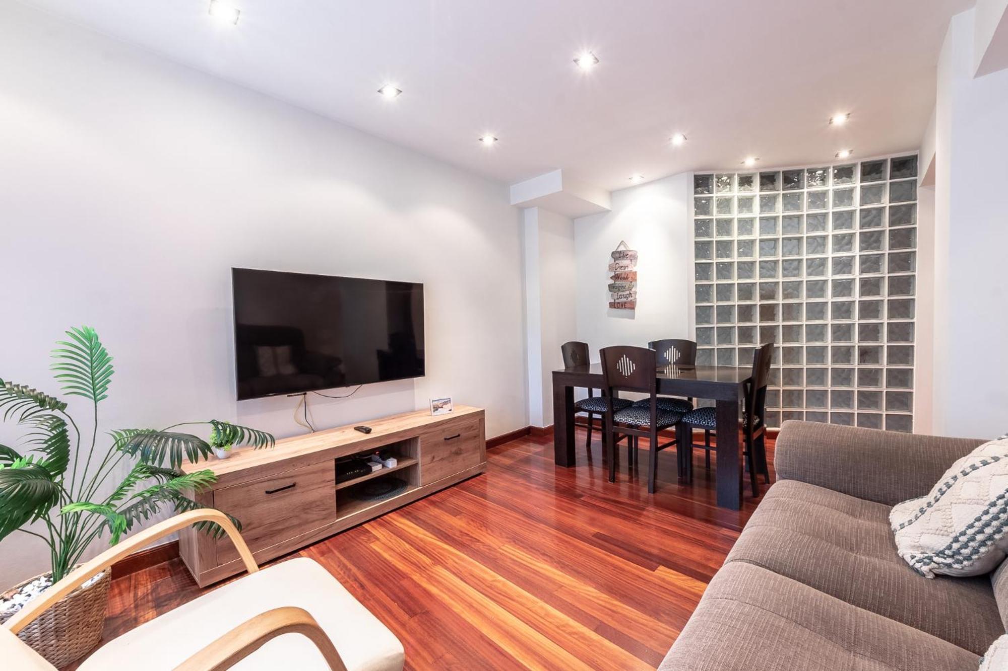 Amplio Y Acogedor Junto A Plaza Zabalburu Apartamento *