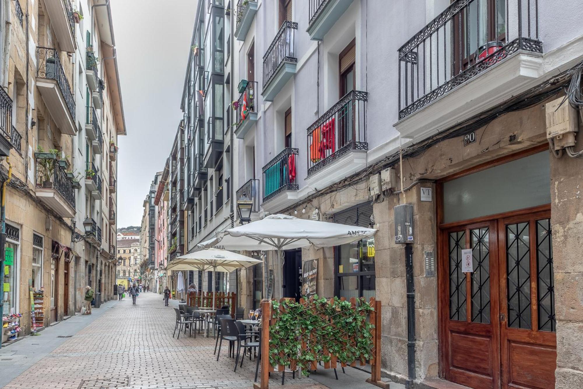 Ayuntamiento Bilbao, Casco Viejo -parking Optional Apartamento *