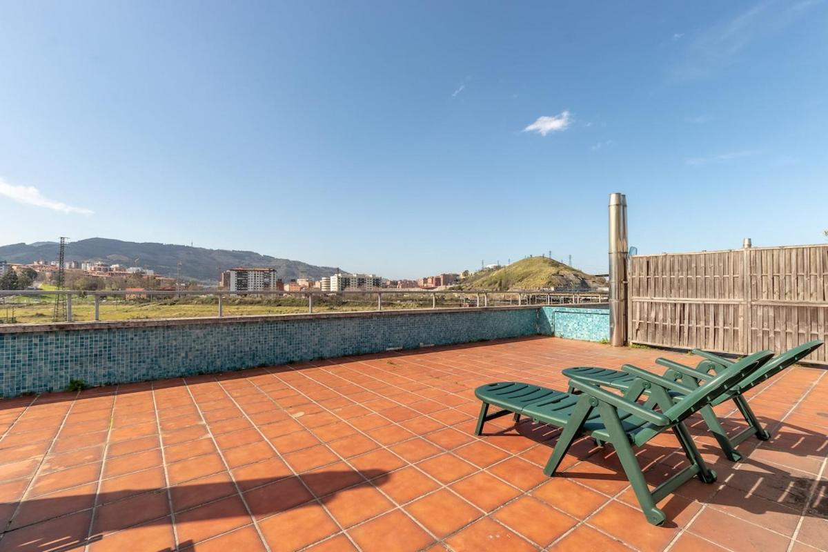 Apartment Exclusiva Terraza Y Parking A 5 Min De Bilbao