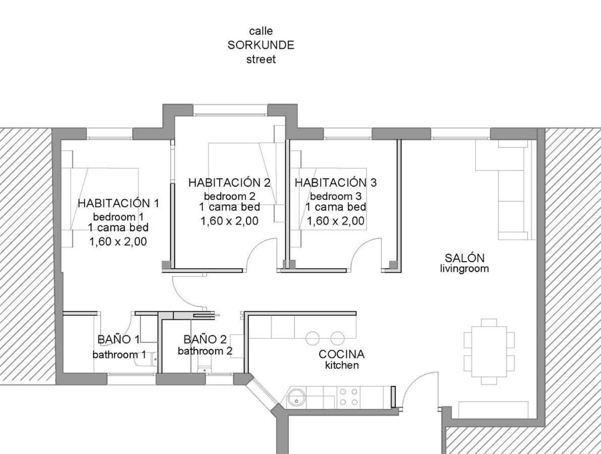 Sorkunde By Kyosai Parking Opcional Apartamento *