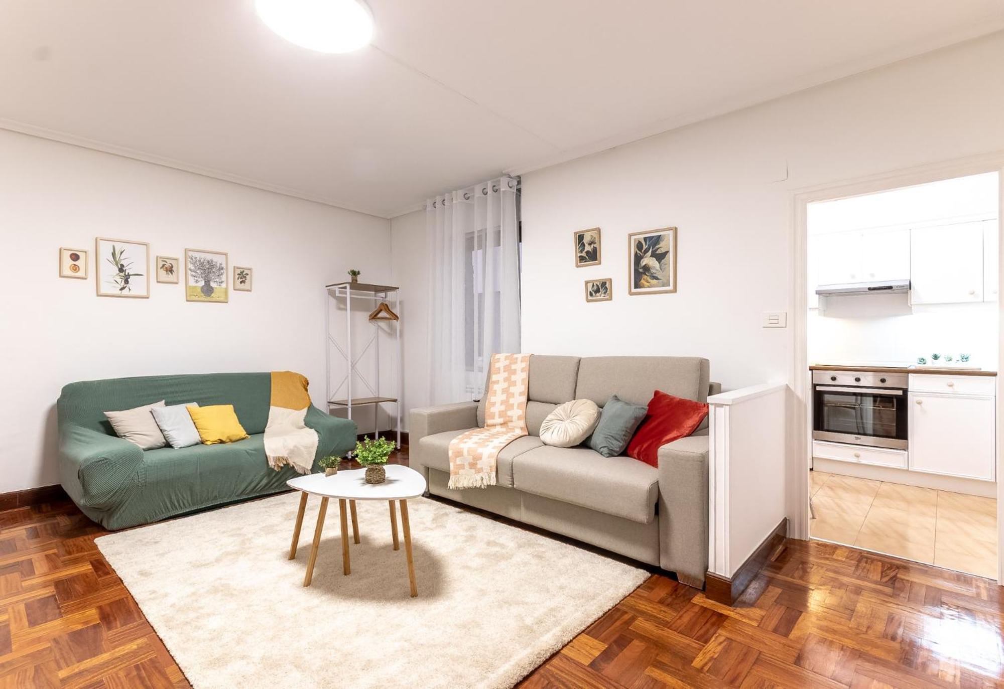 Apartamento 1 Parada Al Casco Viejo, 1 Min En Metro - Santutxu