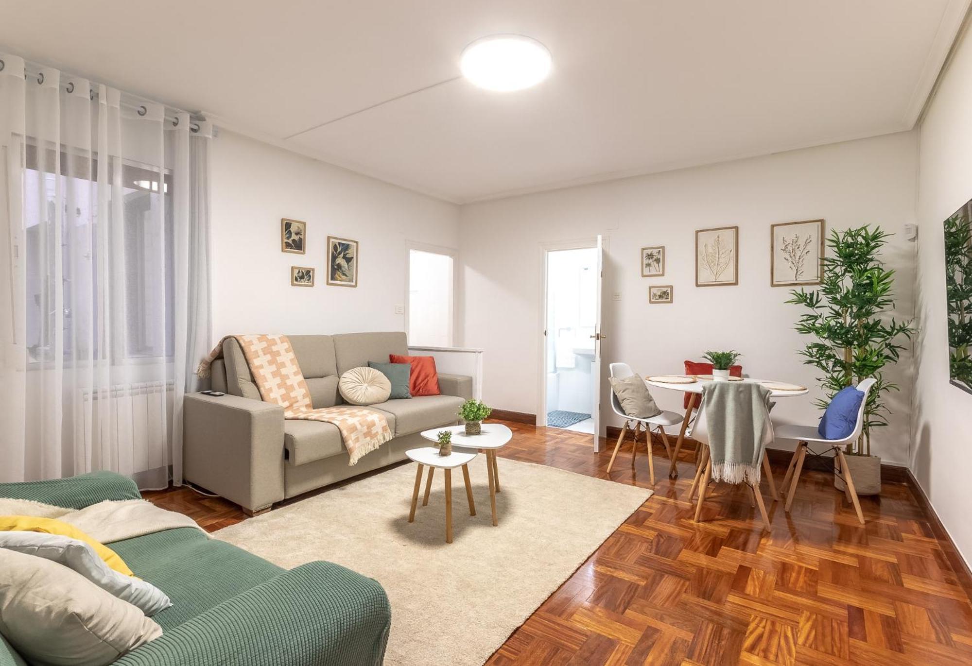 1 Parada Al Casco Viejo, 1 Min En Metro - Santutxu Apartamento *