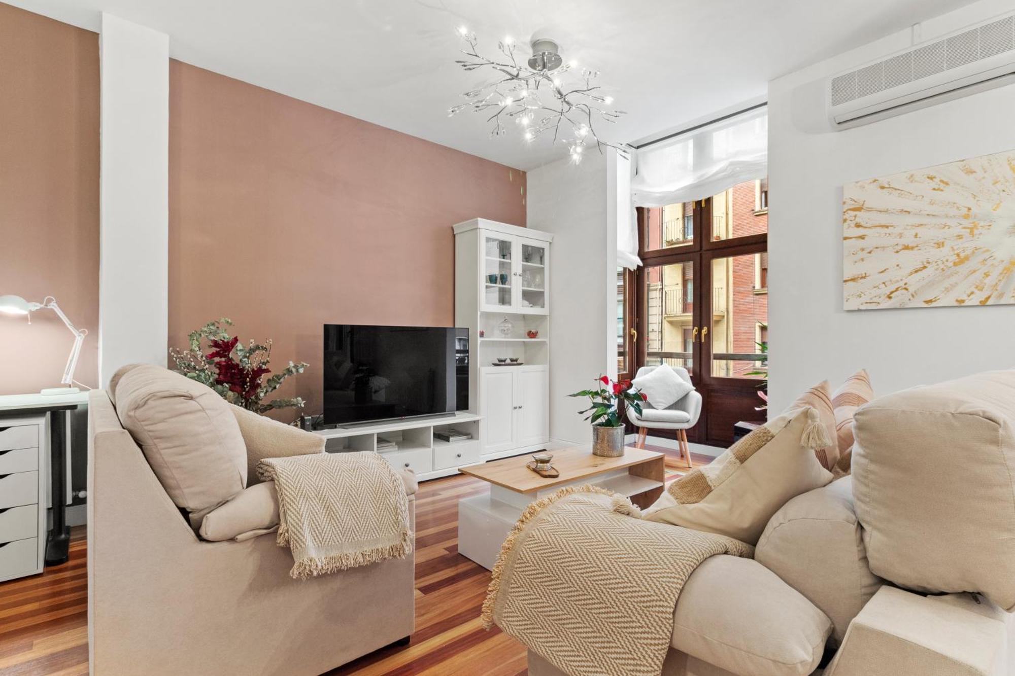 Cozy Bilbao, Zona Alhondiga-moyua Apartamento *